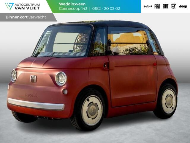 Fiat Topolino Base | Rosso Corallo | Private Lease ¤ 149,-* | Actieradius 75km | Rijklaar