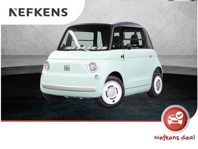 Fiat Topolino | Direct Leverbaar!! | Panoramadak | USB-C Aansluiting | Telefoonhouder | Bagagerek | Vloermatten | 75 KM WLTP-Cyclus |