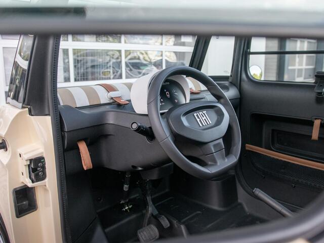 Fiat Topolino Speciale | Uniek | Beige | Leder Amaretto