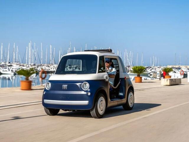 Fiat Topolino Dolcevita Vilebrequin | Uit voorraad leverbaar | Actieradius 75km | Rijklaar