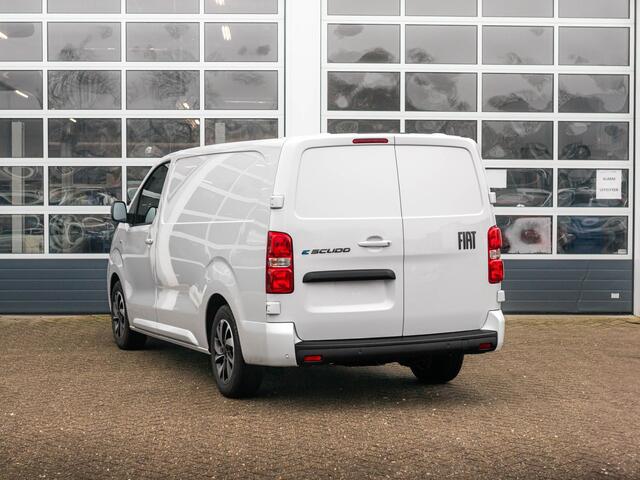 Fiat e-Scudo L3 75 kWh | Pack City | Pack Exterieur | 17" | Laadruimte afw. | Full Led Kopl. | Tussenschot | Reservewiel