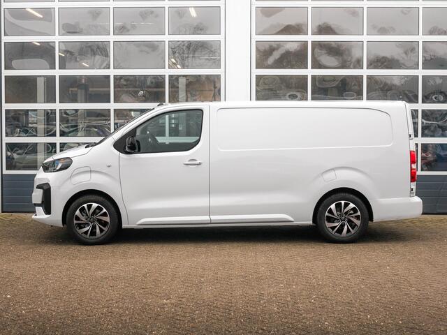 Fiat e-Scudo L3 75 kWh | Pack City | Pack Exterieur | 17" | Laadruimte afw. | Full Led Kopl. | Tussenschot | Reservewiel