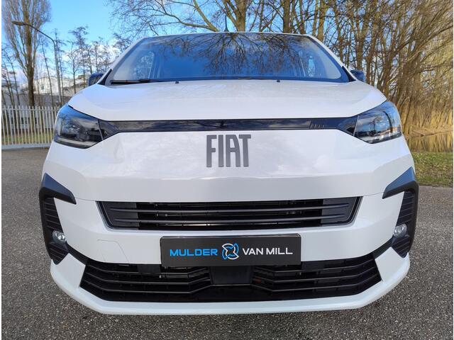 Fiat e-Scudo L3 75 kWh | 352 KM WLTP | Houten afwerking laadruimte | Full ECO LED koplampen | Exterieur Pakket | 17 inch lichtmetalen velgen | Multimedia | Carplay | Achteruitrijcamera | Parkeersensoren achter | Comfortstoel bestuurder | Tussenwand comfort | LED laadr