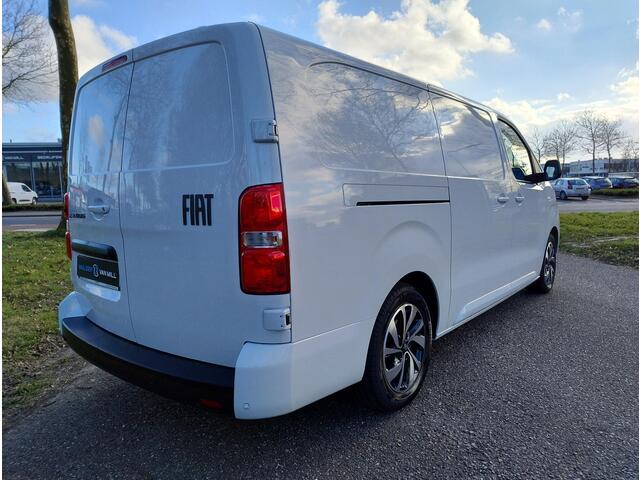 Fiat e-Scudo L3 75 kWh | 352 KM WLTP | Houten afwerking laadruimte | Full ECO LED koplampen | Exterieur Pakket | 17 inch lichtmetalen velgen | Multimedia | Carplay | Achteruitrijcamera | Parkeersensoren achter | Comfortstoel bestuurder | Tussenwand comfort | LED laadr