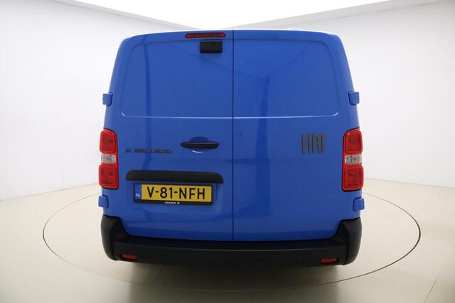 Fiat e-Scudo L3 75 kWh | Navigatie | Airco | Dubbele schuifdeur | Camera | Vloer + betimmering | 17" LMV | Led koplampen | Parkeersensoren |