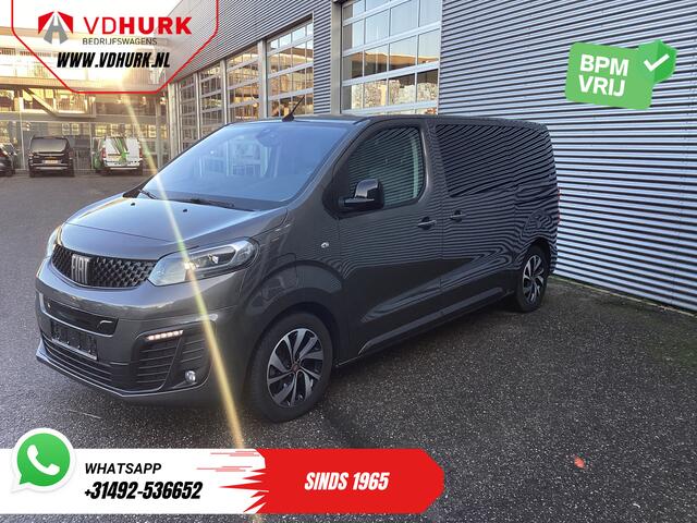 Fiat e-Scudo E-Ulysse L2 75 kWh 330 km WLTP Snellader/ 2x Elek.Schuif/ Xenon/ Pano/ Leder/ Climate/ Cruise/ Camera