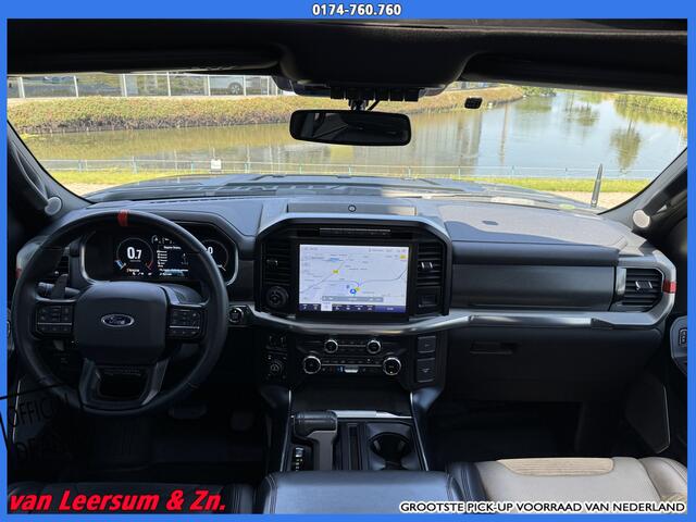 Ford (usa) F-150 3.5 V6 Ecoboost SuperCrew Raptor | Matzwarte wrap | Pano | B&O | 360 camera