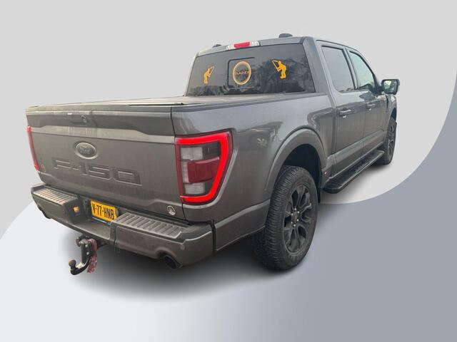 Ford (usa) F-150 5.0 V8 SuperCrew Lariat 401pk Automaat | 5 persoons | Grijs kenteken | Lederen Bekleding | Trekhaak | LPG | 4x4 | 3.500kg Trekgewicht