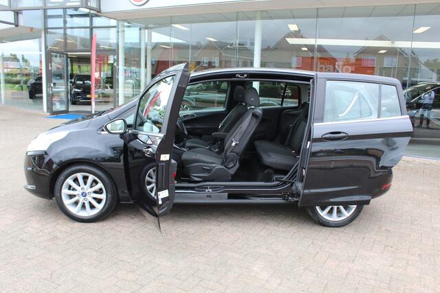Ford B-MAX 1.0 EcoBoost Titanium , 100pk , Mooie hoge zit Climate control , Panoramadak , Cruise Bluetooth Camera , Parkeersensoren V+A , LED dagrijverlichting