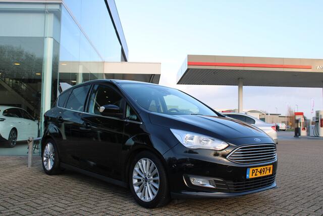 Ford C-MAX 1.0 Titanium 125pk - Airco - Cruise - Navigatie - Camera - Trekhaak - Rijklaar