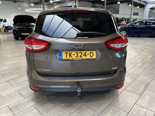 Ford C-MAX 1.5 EcoBoost 150 pk Titanium | Trekhaak | Camera | El. a. klep | Voorruitverw. | 1500 kg trekgew. | 1e eig. | 100% dealer onderh.