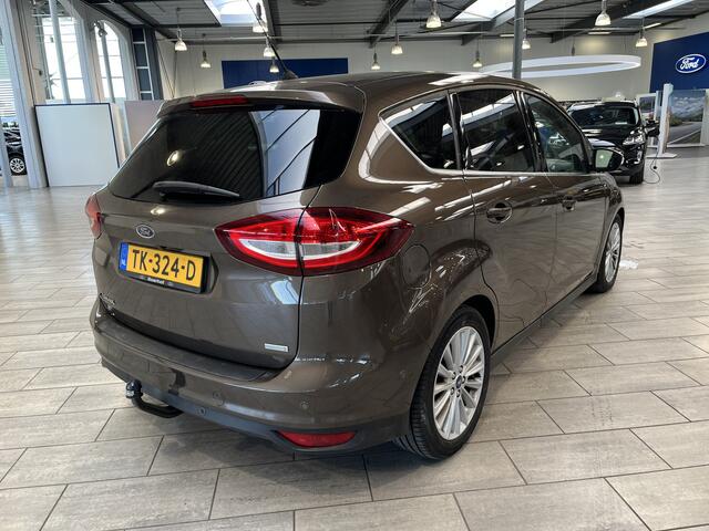 Ford C-MAX 1.5 EcoBoost 150 pk Titanium | Trekhaak | Camera | El. a. klep | Voorruitverw. | 1500 kg trekgew. | 1e eig. | 100% dealer onderh.