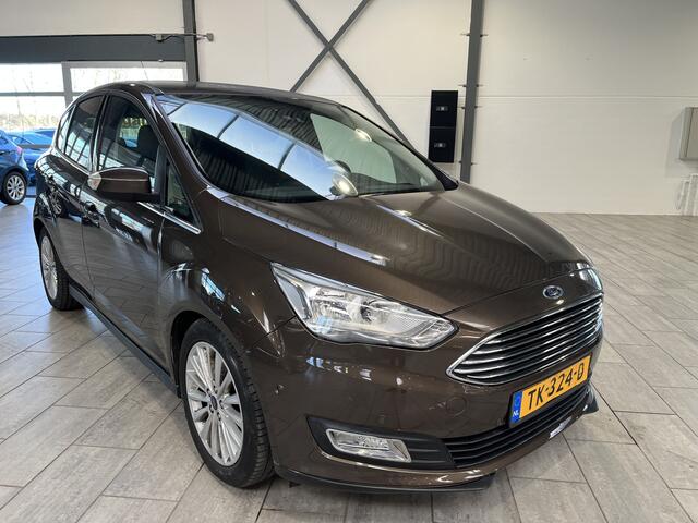Ford C-MAX 1.5 EcoBoost 150 pk Titanium | Trekhaak | Camera | El. a. klep | Voorruitverw. | 1500 kg trekgew. | 1e eig. | 100% dealer onderh.