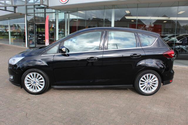 Ford C-MAX 1.0 Titanium , 125pk Climate control , Camera , Trekhaak afneembaar , Cruise Navigatie , Bluetooth , Park. Assist , LED dag rijverlichting