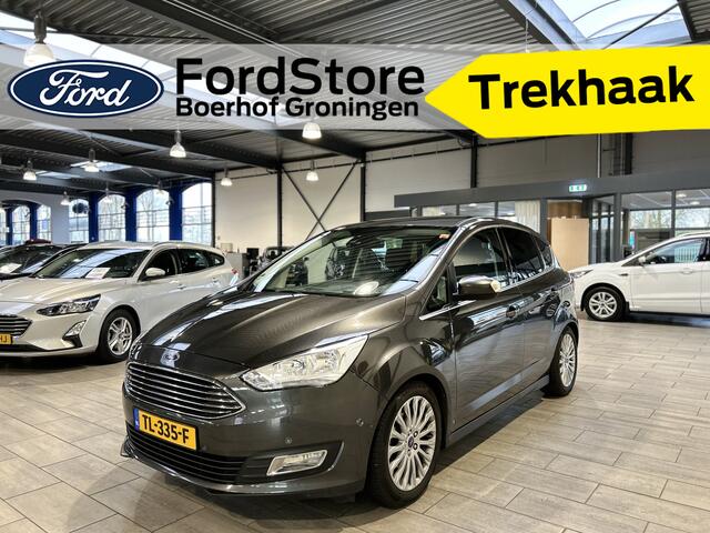 Ford C-MAX EcoBoost 125pk Titanium | Trekhaak | Dealer onderhouden | Winterpack | Apple carplay | Android auto |