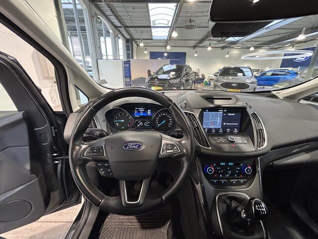 Ford C-MAX EcoBoost 125pk Titanium | Trekhaak | Dealer onderhouden | Winterpack | Apple carplay | Android auto |