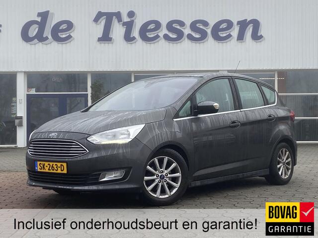 Ford C-MAX 1.0 Titanium Pano, Trekhaak, Navi, Rijklaar met beurt & garantie!