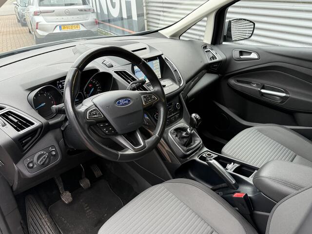 Ford C-MAX 1.0 Titanium!! | Camera | Trekhaak | Verwarmde Voorruit | PDC V+A | Elekt. Achterklep | Ndl Auto | RIJKLAARPRIJS INCL 12 MAANDEN GARANTIE EN BEURT