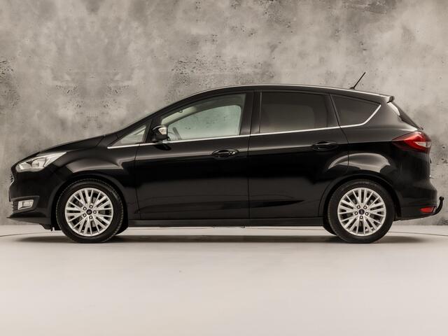 Ford C-MAX 1.5 Titanium 150Pk (APPLE CARPLAY, NAVIGATIE, CLIMATE, STOELVERWARMING, SONY AUDIO, SPORTSTOELEN, CAMERA, GETINT GLAS, TREKHAAK, NIEUWE APK, NIEUWSTAAT)