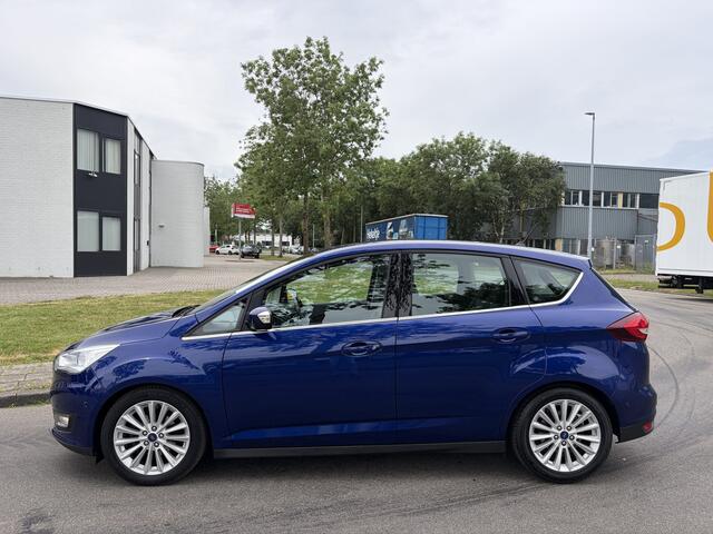 Ford C-MAX 1.0i Eco-Boost Titanium 6-Bak 126 PK. Prachtige auto met slechts 74.000 KM !!! Eerste eigenaar !!