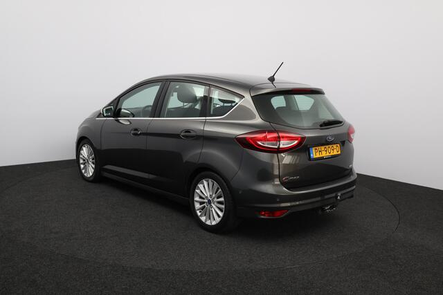 Ford C-MAX 1.0 Titanium /DEALER ONDERHOUDEN! /Trekhaak! /Voorruitverw. /Camera /Lane Assist /Dodehoek Detec. /Navi /Climat /Cruise /Elek. pakket /Bluetooth /17"LMV /PDC V+A /LED Dagrijverl. /Mistlampen.
