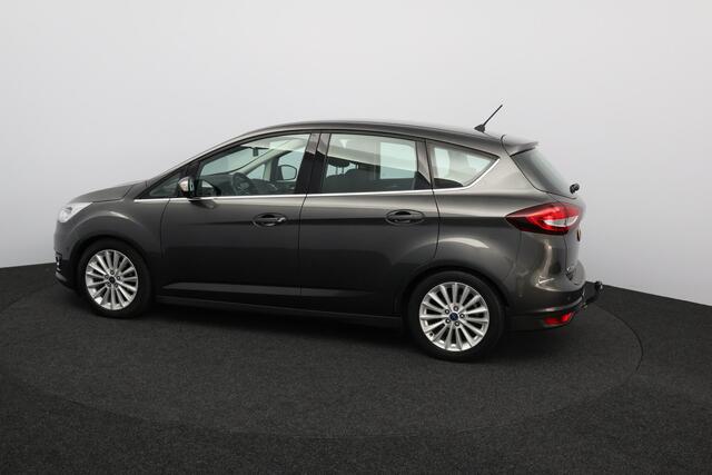 Ford C-MAX 1.0 Titanium /DEALER ONDERHOUDEN! /Trekhaak! /Voorruitverw. /Camera /Lane Assist /Dodehoek Detec. /Navi /Climat /Cruise /Elek. pakket /Bluetooth /17"LMV /PDC V+A /LED Dagrijverl. /Mistlampen.