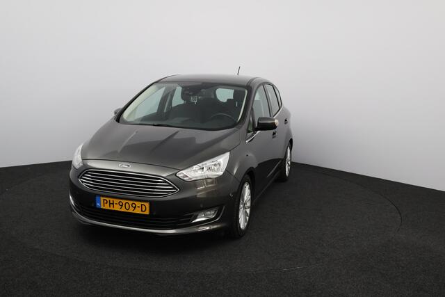 Ford C-MAX 1.0 Titanium /DEALER ONDERHOUDEN! /Trekhaak! /Voorruitverw. /Camera /Lane Assist /Dodehoek Detec. /Navi /Climat /Cruise /Elek. pakket /Bluetooth /17"LMV /PDC V+A /LED Dagrijverl. /Mistlampen.