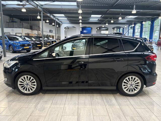 Ford C-MAX EcoBoost 125 pk Titanium | Trekhaak | Camera | Voorruitverw. | Navi | Clima | Cruise | 4 seiz. banden