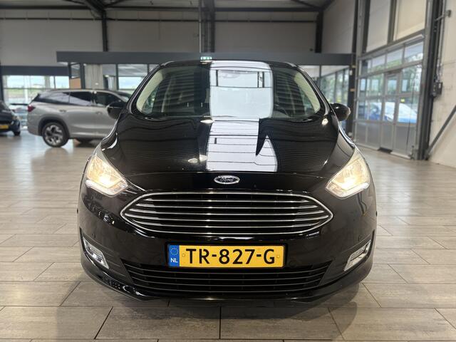 Ford C-MAX EcoBoost 125 pk Titanium | Trekhaak | Camera | Voorruitverw. | Navi | Clima | Cruise | 4 seiz. banden