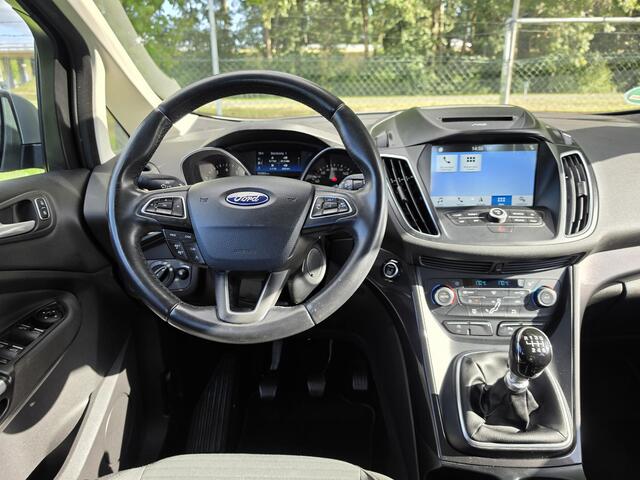 Ford C-MAX 1.0 EB 125PK Titanium | ADV. TECH PACK | CLIMA | KEYLESS | TREKHAAK | NETJES ONDERHOUDEN |