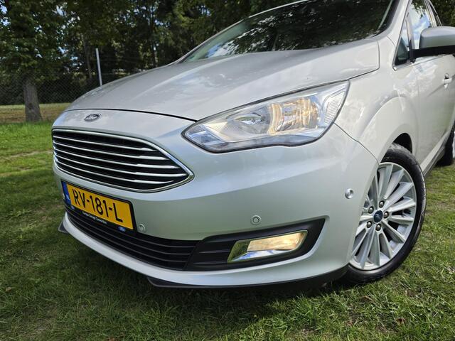 Ford C-MAX 1.0 EB 125PK Titanium | ADV. TECH PACK | CLIMA | KEYLESS | TREKHAAK | NETJES ONDERHOUDEN |