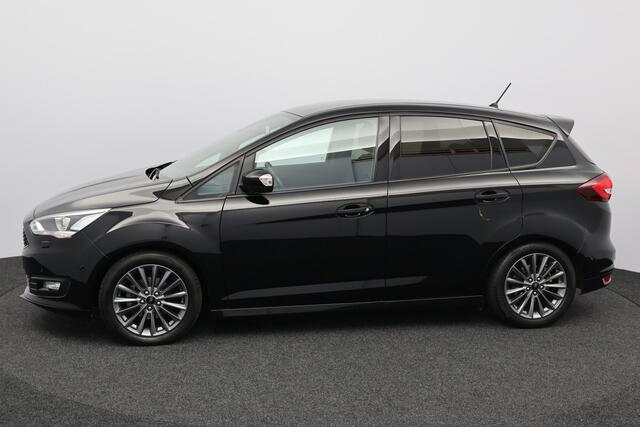 Ford C-MAX 1.0 Titanium Sport/ 17'' LMV/ Bi-Xenon/ Voorruitverw./ Dakspoiler/ Camera/ PDC V+A/ Keyless-GO/ Stoel + Stuurverw./ Apple Carplay/ Zwarte-Hemel/ Extra getint glas/ 6-Bak.