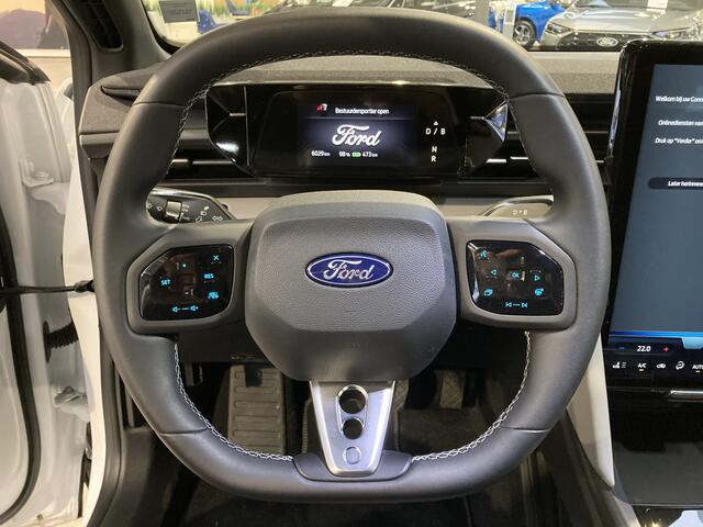 Ford CAPRI Extended Range RWD | Trekhaak | AGR stoelen | Warmtepomp | Camera | Adapt. Cruise | 19" | fabr. gar. tm 2028