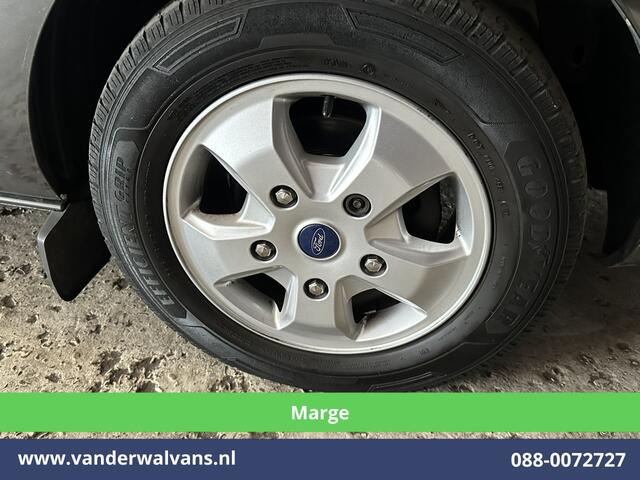Ford Custom Tourneo 2.0 TDCI **MARGE, Geen btw, Geen bpm** 131pk Automaat L2H1 Personenbus Euro6 Airco | 2x zijdeur | 8-Zits | Navigatie Cruisecontrol, Trekhaak, Parkeersensoren, LM velgen, Verwarmde voorruit, Achterklep