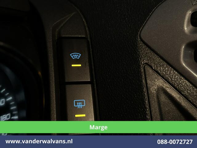 Ford Custom Tourneo 2.0 TDCI **MARGE, Geen btw, Geen bpm** 131pk Automaat L2H1 Personenbus Euro6 Airco | 2x zijdeur | 8-Zits | Navigatie Cruisecontrol, Trekhaak, Parkeersensoren, LM velgen, Verwarmde voorruit, Achterklep