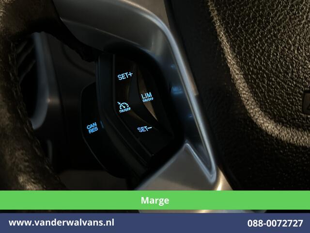 Ford Custom Tourneo 2.0 TDCI **MARGE, Geen btw, Geen bpm** 131pk Automaat L2H1 Personenbus Euro6 Airco | 2x zijdeur | 8-Zits | Navigatie Cruisecontrol, Trekhaak, Parkeersensoren, LM velgen, Verwarmde voorruit, Achterklep