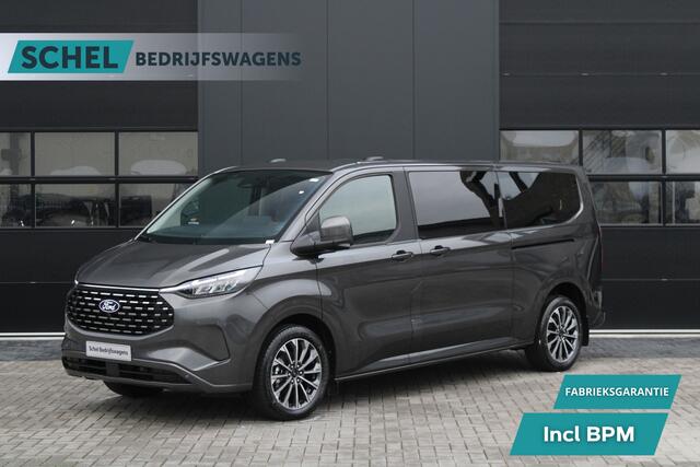 Ford Custom Tourneo 340 2.5 PHEV L2H1 Titanium X 232pk - 2x Schuif - ACC - 360 camera - Leder - Prijs excl. BTW - Rijklaar