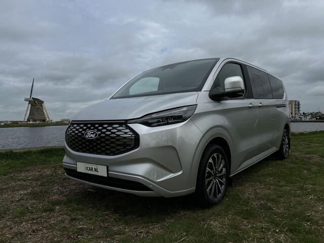 Ford Custom Tourneo e-Tourneo 340 L2H1 Titanium X 65 kWh 218pk | Leer | 8-zits | B&O | 2x electr. schuifdeur | ACC | Navigatie | 360 camera ¤ 52.250,00 excl. BTW