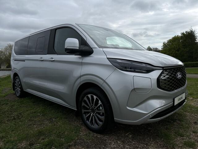 Ford Custom Tourneo e-Tourneo 340 L2H1 Titanium X 65 kWh 218pk | Leer | 8-zits | B&O | 2x electr. schuifdeur | ACC | Navigatie | 360 camera ¤ 52.250,00 excl. BTW