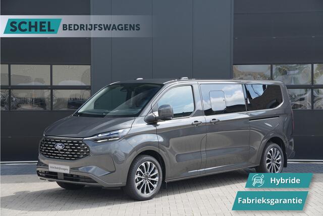 Ford Custom Tourneo 340 2.5 PHEV L2H1 Titanium X 232pk | ACC | Pano | B&O | Elek. schuifdeuren | 360 camera | Elek-Trekhaak | Prijs excl. BTW | Rijklaar