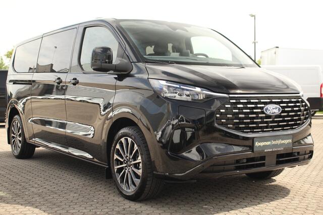 Ford Custom Tourneo 2.5 PHEV 233pk L2H1 Titanium X | Incl. BPM | 8-Persoons | Elektr. deuren | 360° Camera | B&O | 3-Zone Climate | Trekhaak Opklapbaar | Lease 1.004,- p/m