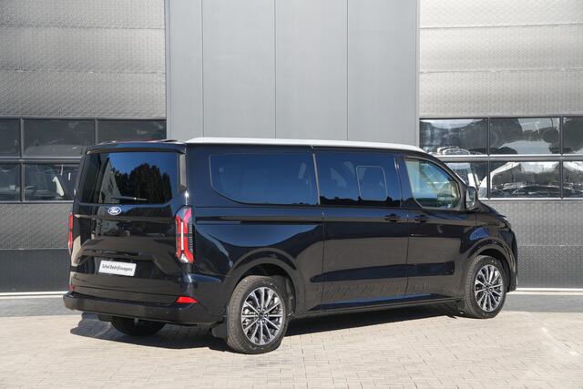Ford Custom Tourneo E-Tourneo - 340 L2H1 Titanium X 218pk - Leder - ACC - DDS LED - Elektrische Deuren - Navi - 360 camera - Blind Spot - Rijklaar
