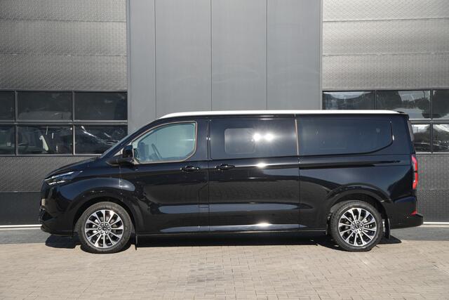 Ford Custom Tourneo E-Tourneo - 340 L2H1 Titanium X 218pk - Leder - ACC - DDS LED - Elektrische Deuren - Navi - 360 camera - Blind Spot - Rijklaar