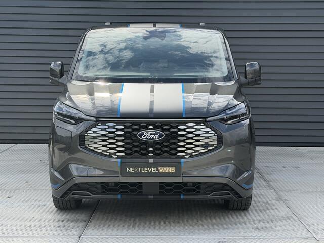Ford E-Custom Sport Dubbel Cabine 218 PK 71 kWh | 360 Camera | Dode Hoek | Elek. Verst. Stoelen | Nieuw!