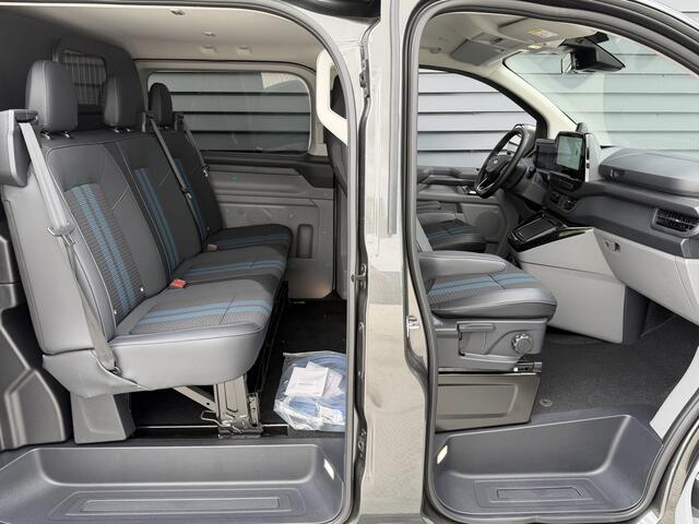 Ford E-Custom Sport Dubbel Cabine 218 PK 71 kWh | 360 Camera | Dode Hoek | Elek. Verst. Stoelen | Nieuw!