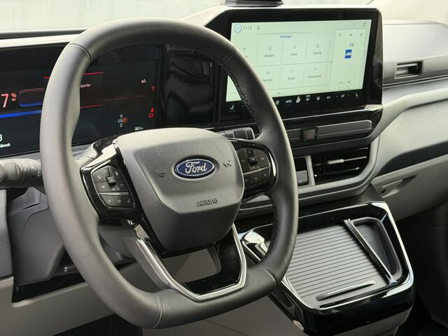 Ford E-Custom Sport Dubbel Cabine 218 PK 71 kWh | 360 Camera | Dode Hoek | Elek. Verst. Stoelen | Nieuw!