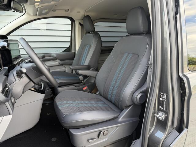 Ford E-Custom Sport Dubbel Cabine 218 PK 71 kWh | 360 Camera | Dode Hoek | Elek. Verst. Stoelen | Nieuw!