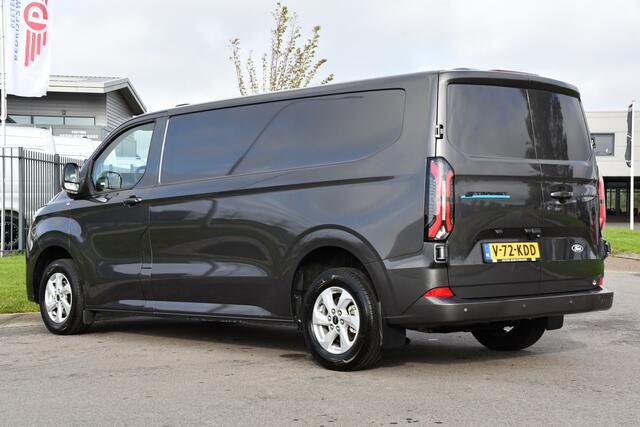 Ford E-Transit Cust. 340 L2H1 Limited 65 kWh DEMO, Virtual, Adaptieve Cruise, Camera, Carplay, Stoelverwarming, LED, 218pk, NAVI, Uniek!