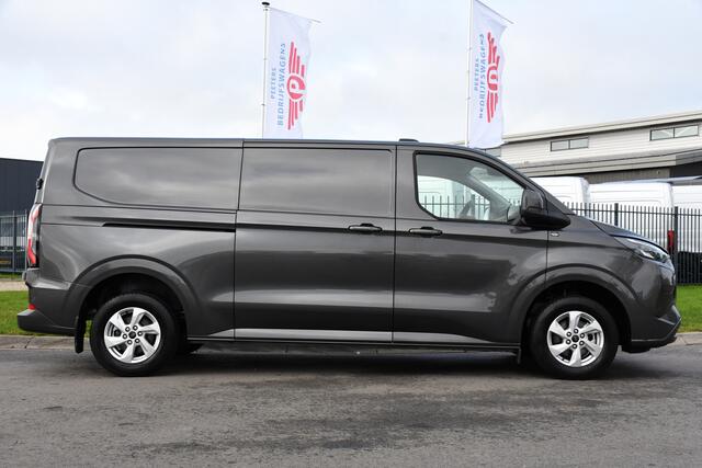 Ford E-Transit Cust. 340 L2H1 Limited 65 kWh DEMO, Virtual, Adaptieve Cruise, Camera, Carplay, Stoelverwarming, LED, 218pk, NAVI, Uniek!