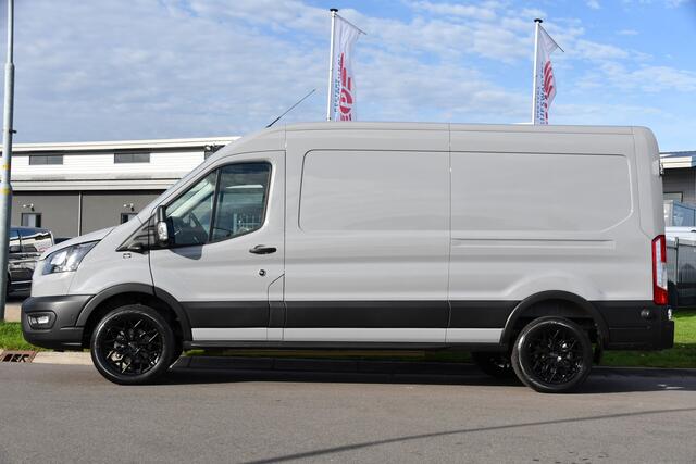 Ford E-Transit 350 L3H2 68 kWh PB Edition Adaptieve Cruise, 360 Camera, Carplay, BLIS, Stoelverwarming, NAVI, Multimedia, Sensoren, Uniek!